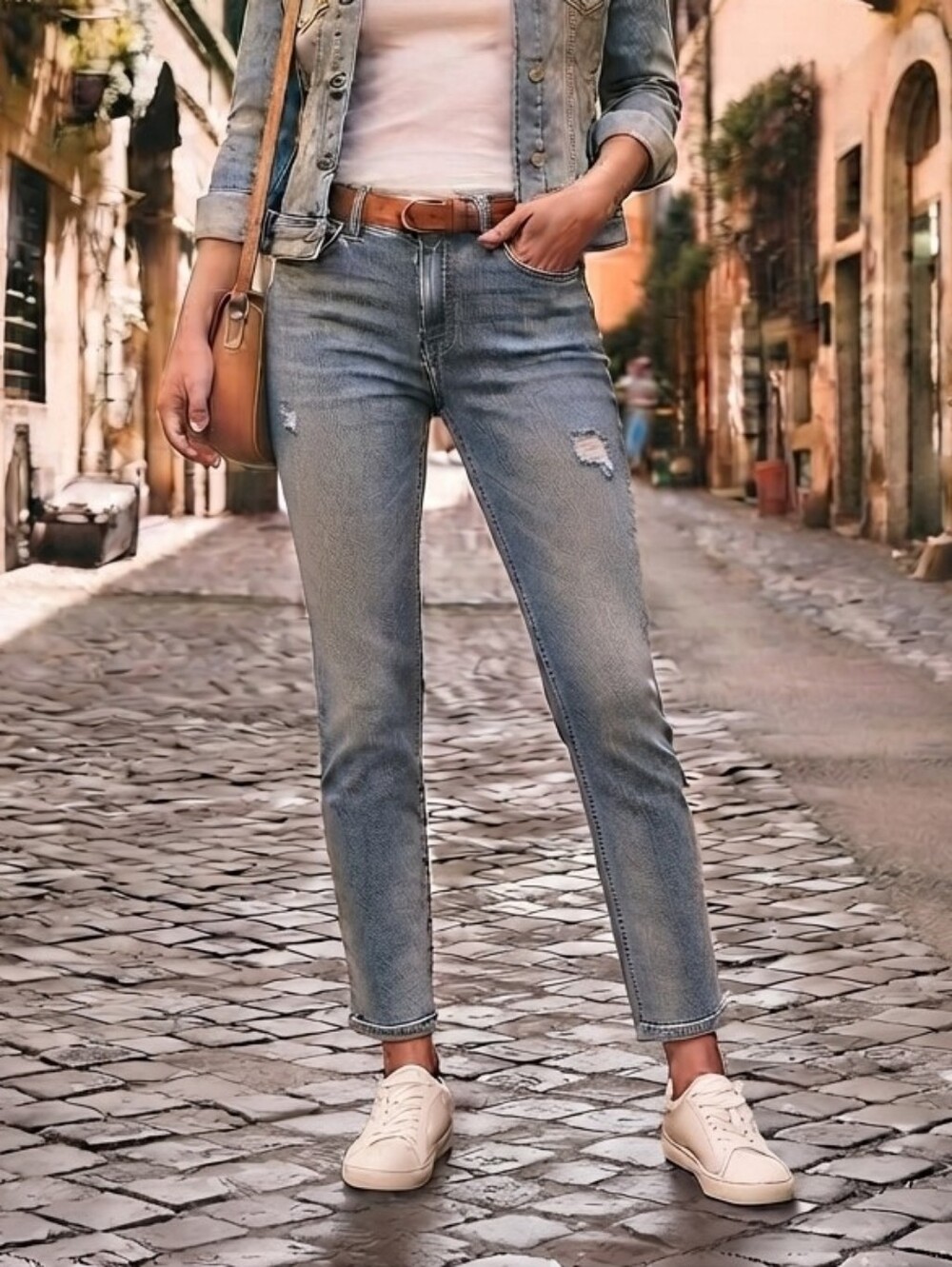 Silver Jeans Light Blue Straight Leg Women’s Jeans
